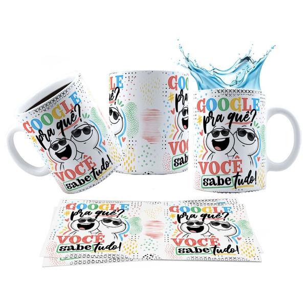 Imagem de Caneca 325ml Google Pra Quê Você Sabe Tudo!