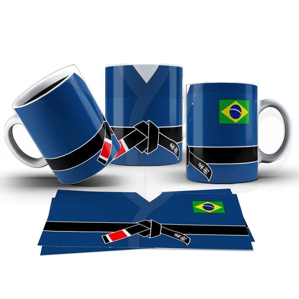 Imagem de Caneca 325ml Kimono Jiu-Jitsu Artes Maciais Luta