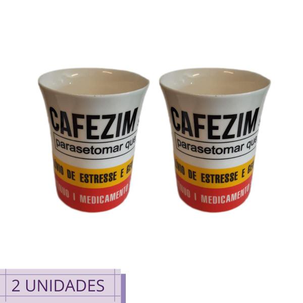 Imagem de Caneca 340ml Café com Leite Chá 2 und Cafezim Achocolatado