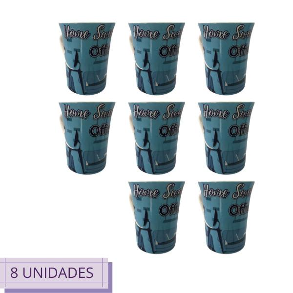 Imagem de Caneca 340ml Café com Leite Chá 8 und Home Office