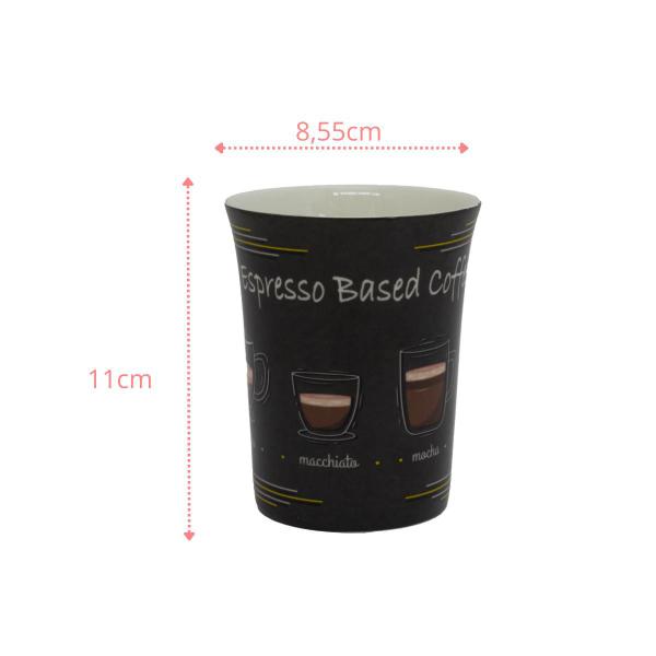 Imagem de Caneca 340ml Leite Morno Café Chá 2 und Cafe Express