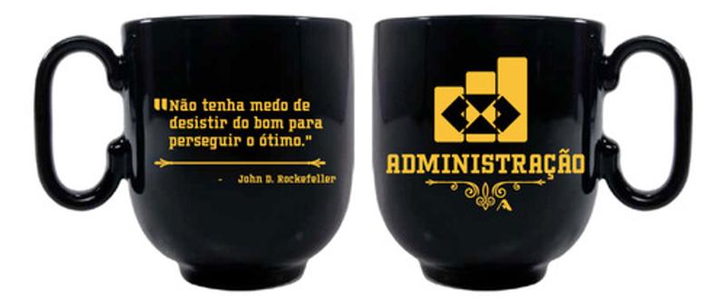 Imagem de Caneca 350ml Administração + Caixa Presente Formatura Admist