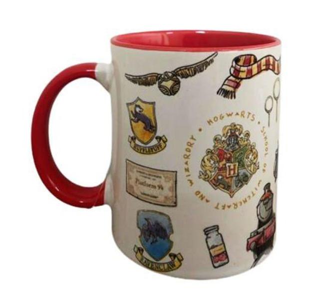 Imagem de Caneca 350ml Pop Hp Hogwarts Ícones Zona Criativa - LC