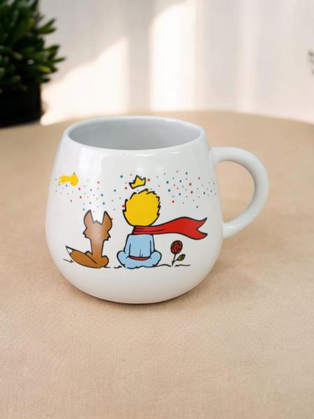 Imagem de Caneca 3D  pequeno principe 500ml Porcelana Decorada Presente