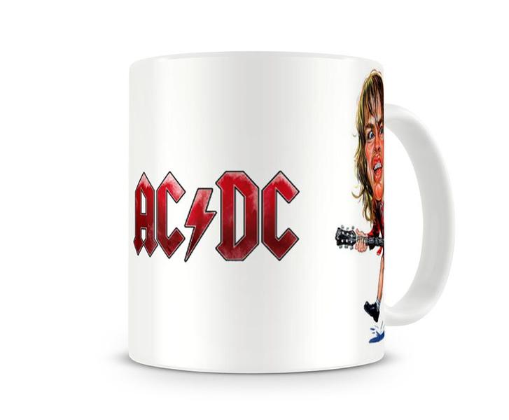 Imagem de Caneca AC DC Angus Young Caricatura