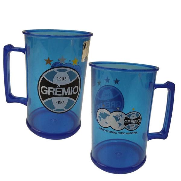 Imagem de Caneca acrilica 450ml - gremio - BRASFOOT