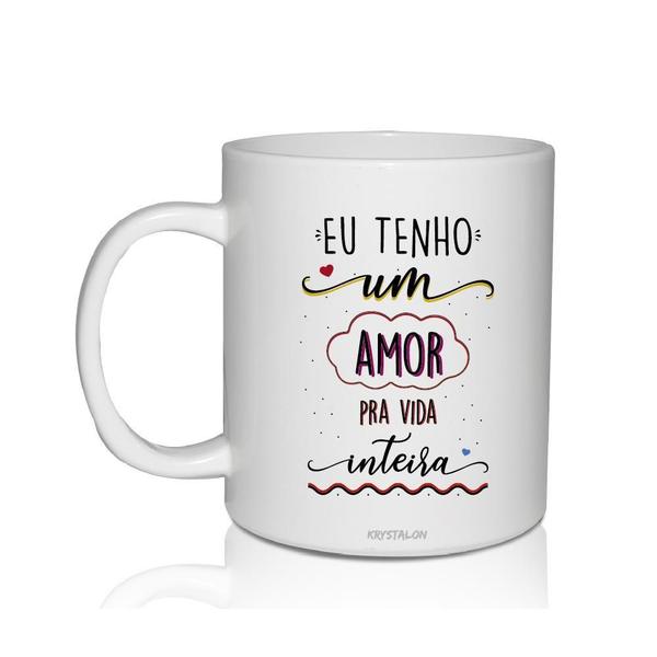 Imagem de Caneca Acrílico Eu Tenho Um Amor Dia Dos Namorados Krystalon