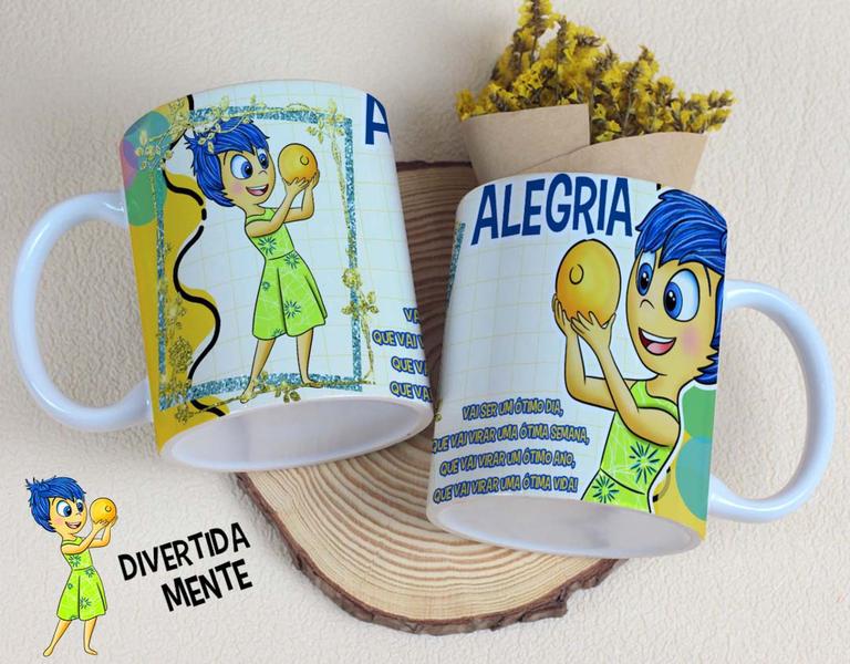 Imagem de Caneca  Alegria  Divertida mente  2