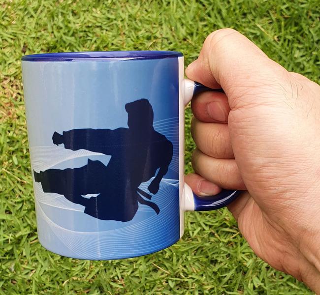 Imagem de Caneca Azul Escuro Arte Marcial Taekwondo