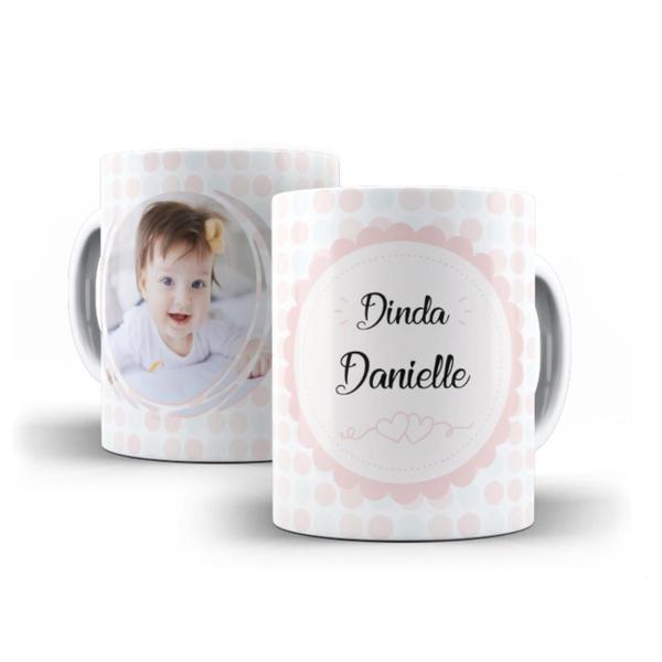 Imagem de Caneca Batizado Foto Dindo Dinda Afilhado Coruja