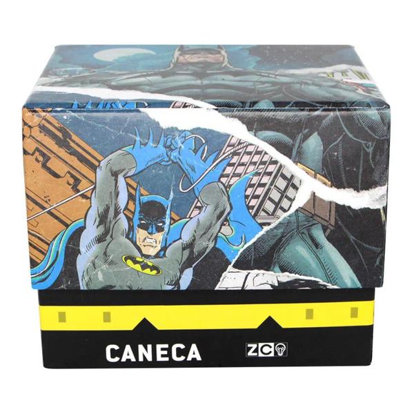 Imagem de Caneca Batman Cerâmica 350ml + Caixinha Multiuso Oficial DC