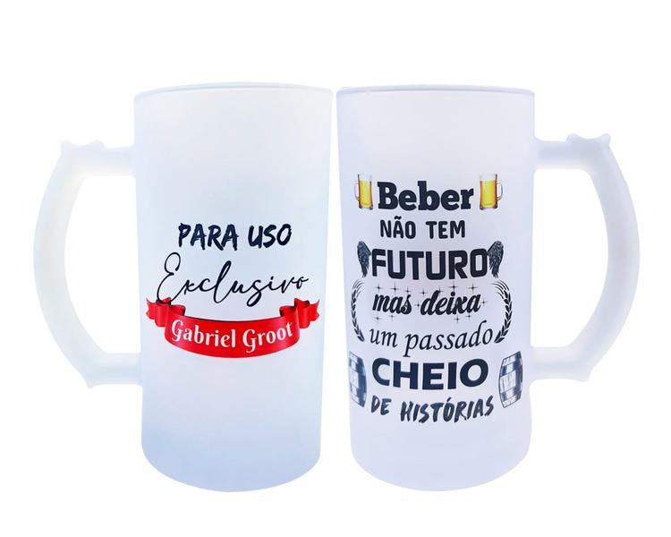 Imagem de Caneca Beber Não Tem Futuro Mas Deixa Passado Cheio História