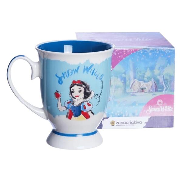 Imagem de Caneca Branca de Neve Princesa Cerâmica 300ml