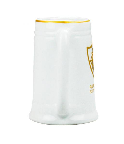 Imagem de Caneca Branca Dourada Porcelana 500ml - Fluminense