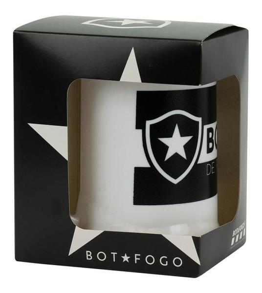 Imagem de Caneca Branca Gel Isolante Térmico 400ml - Botafogo