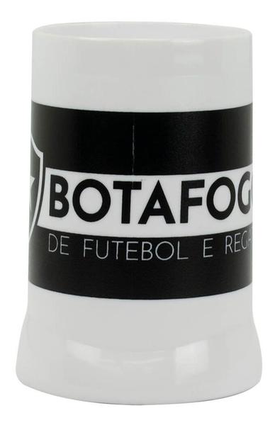 Imagem de Caneca Branca Gel Isolante Térmico 400ml - Botafogo