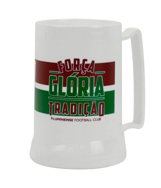 Imagem de Caneca Branca Gel Isolante Térmico 400ml - Fluminense