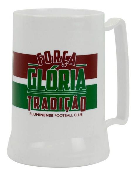 Imagem de Caneca Branca Gel Isolante Térmico Do Fluminense 400ml