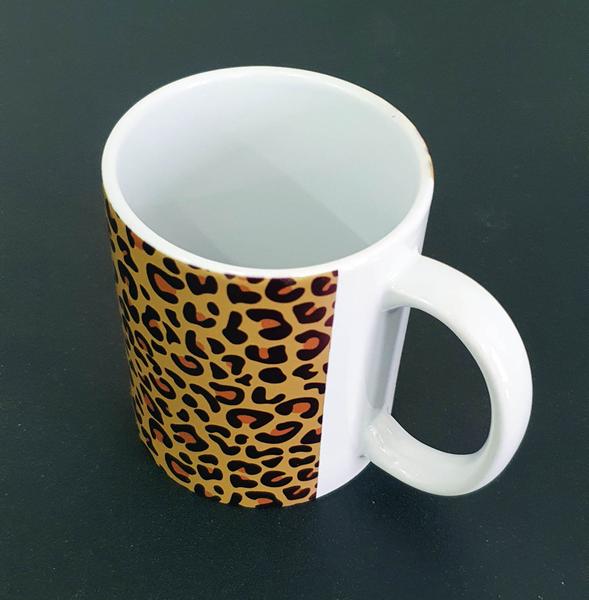 Imagem de Caneca Branca Pele Onça Pintada da Selva