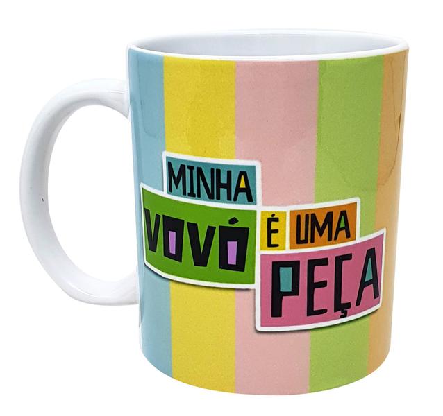 Imagem de Caneca Branca Personalizada Presente Minha Vovó É Uma Peça