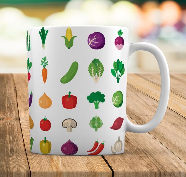 Caneca Branca Personalizado Alimentos (Nutricionista) - GMH Prod. Serv. e Repr. Imagem de Caneca Branca Personalizado Alimentos (Nutricionista)