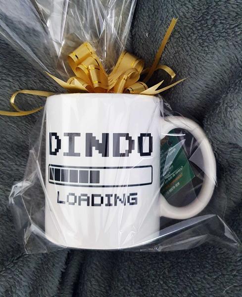 Caneca Branca Presente Lembrancinha Dindo Loading - GMH Prod. Serv. e Repr. Imagem de Caneca Branca Presente Lembrancinha Dindo Loading