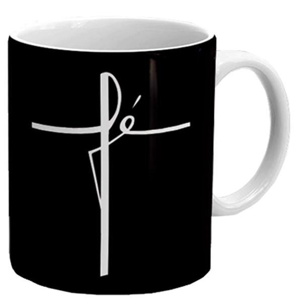 Imagem de Caneca Café Chá Presente Deus Fé 330Ml