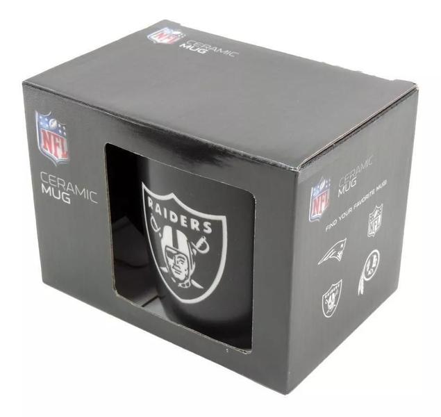 Imagem de Caneca Café NFL Las Vegas Raiders 330ML Cerâmica