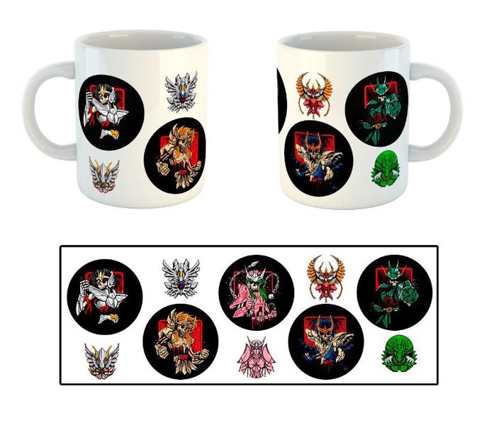 Imagem de Caneca  Cavaleiro dos Zodiaco - Caveira C430