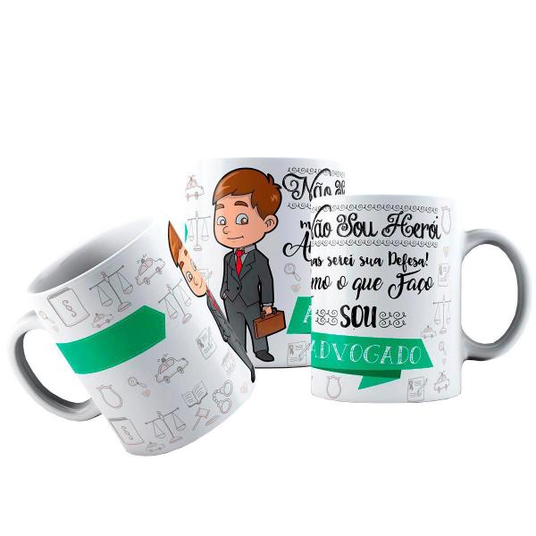 Imagem de Caneca Cerâmica Advogado Amo O Que Faço