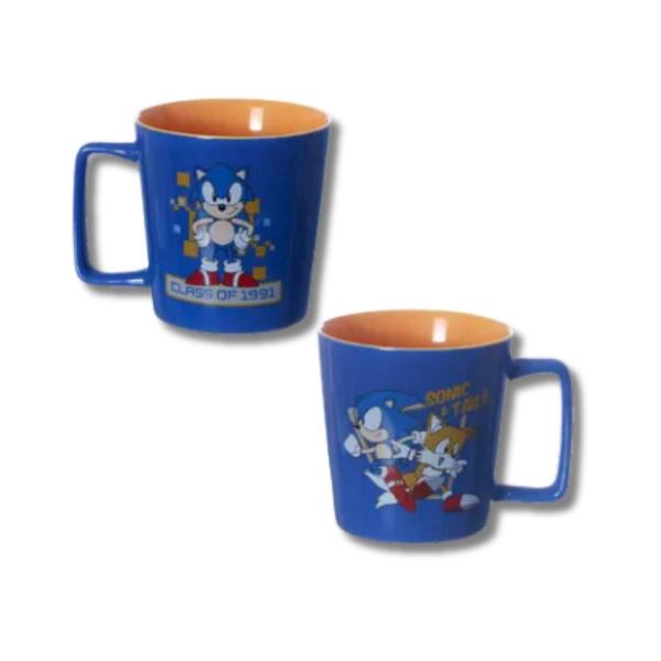 Imagem de Caneca Cerâmica Buck 400Ml Sonic & Tails Zonacriativa