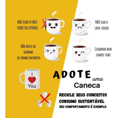 Imagem de Caneca Cerâmica Café Amor Fofa Coffee Presente Cafeína 12892