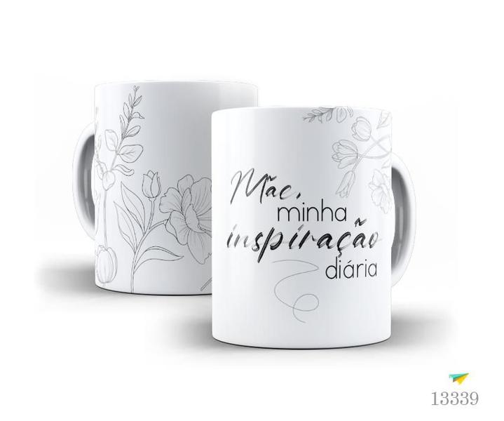 Imagem de Caneca Cerâmica Dia das Mães Inspiração Diária 13339