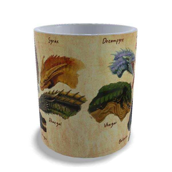 Imagem de Caneca cerâmica Dragões de Game Of Thrones House Of The Dragon