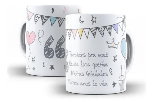 Imagem de Caneca Cerâmica Parabéns Você Presente Felicidade Amigo 1703