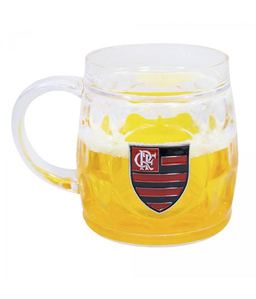 Imagem de Caneca Cerveja Base Grossa 400ml Flamengo