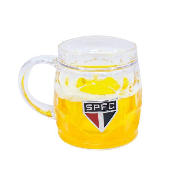 Imagem de Caneca Cerveja Base Grossa 400ml - São Paulo