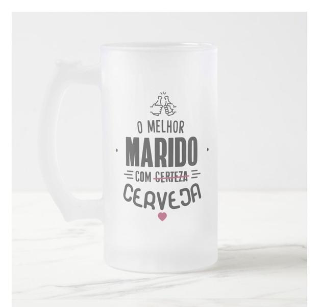 Imagem de Caneca Cerveja Melhor Marido Com Certeza