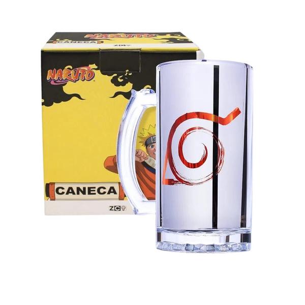 Imagem de Caneca Chopp 450Ml Eletrostática Naruto Uzumaki Zc 10024410