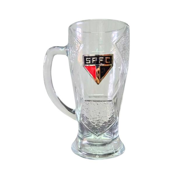 Imagem de Caneca Chopp 630Ml e Sacola Presente São Paulo Licenciado