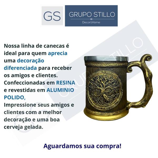 Imagem de Caneca Chopp Cerveja Arvore da Vida 500 ML Bar Restaurante