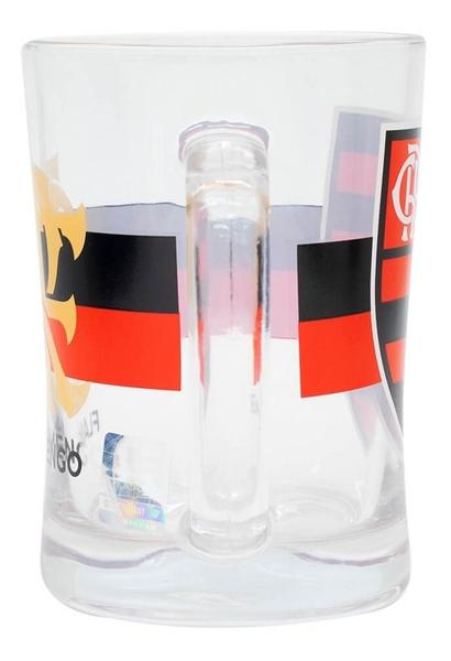 Imagem de Caneca Chopp De Vidro Gigante 660ml - Flamengo