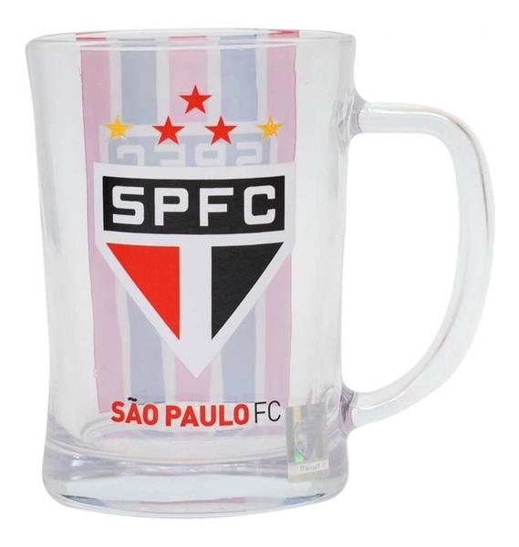 Imagem de Caneca Chopp De Vidro Gigante 660ml - São Paulo