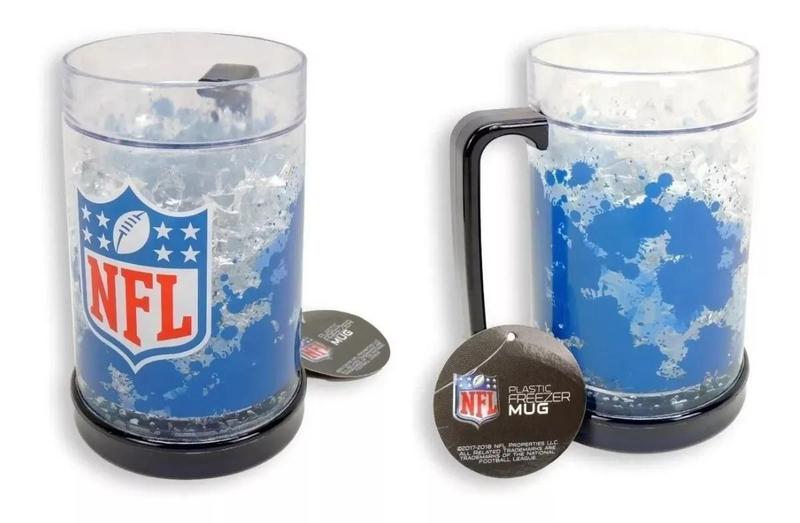 Imagem de Caneca Chopp NFL ul Gel Congelante Térmico 490ml