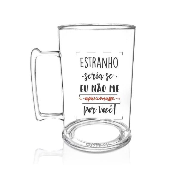 Imagem de Caneca Chopp Personalizada Para Dia Das Mães Estranho Seria