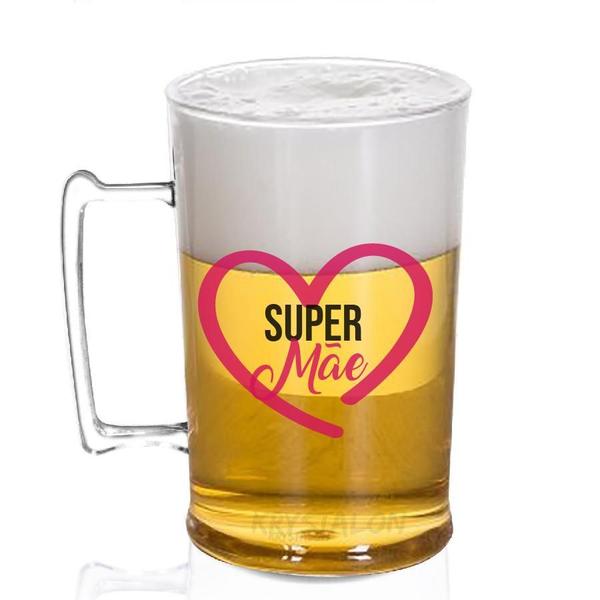 Imagem de Caneca Chopp Personalizada Para Dia Das Mães - Super Mãe