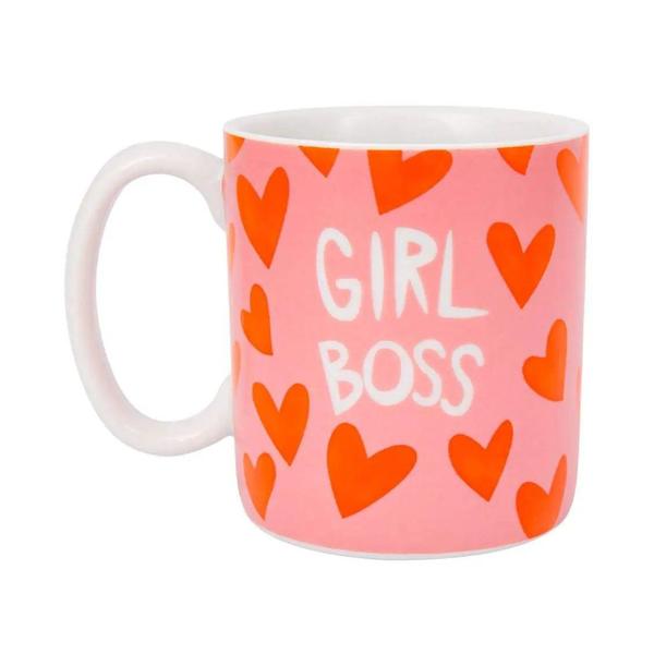 Imagem de Caneca cilindrica com coador - love canecas girl boss - uatt