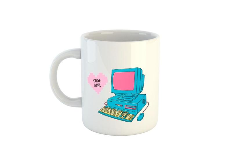 Imagem de Caneca Code Girl C402