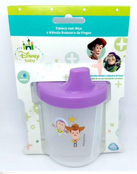 Imagem de Caneca Com Alça Redutora De Pingos 240Ml Toy Story BabyGo