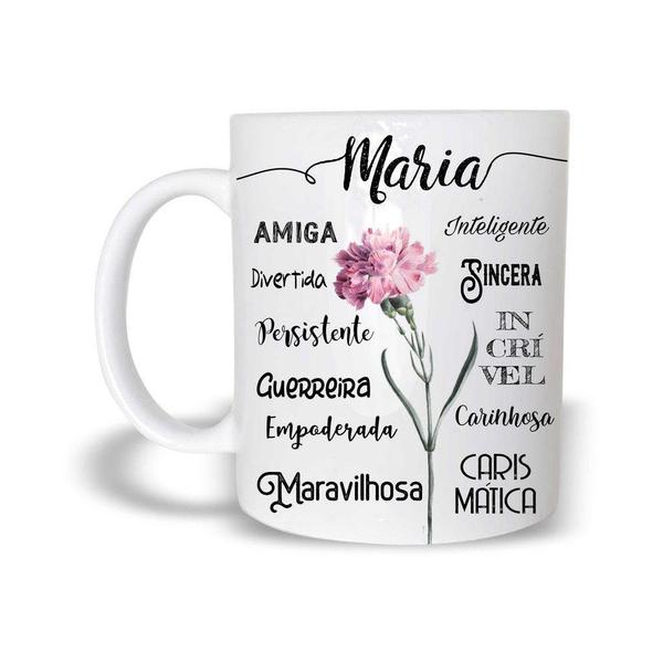 Imagem de Caneca Com Nome Maria de Plástico Rígido